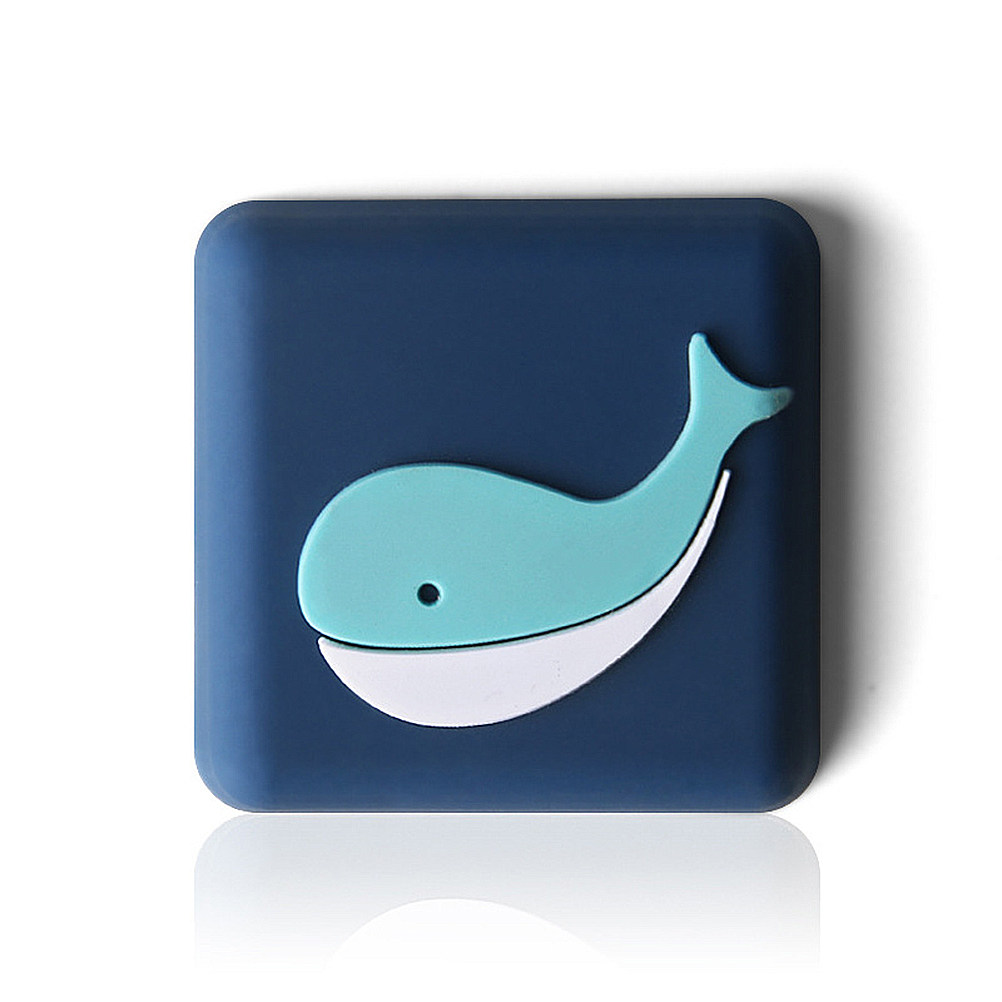 Door Stopper Rubber - แผ่นกันกระแทกประตู 12 ชิ้น ซิลิโคนกันชนประตู ลายการ์ตูน ป้องกันการชน