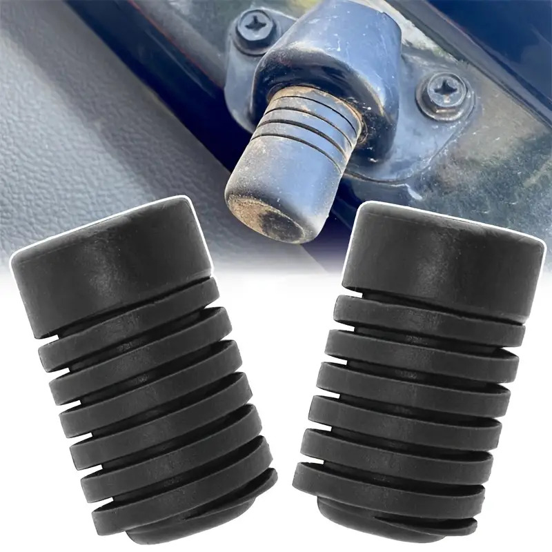Door Stopper Rubber - ยางกันกระแทกฝากระโปรงรถยนต์อเนกประสงค์ 2 ชิ้น สำหรับฝากระโปรงหน้า ฝากระโปรงท้าย ฝาครอบเครื่องยนต์