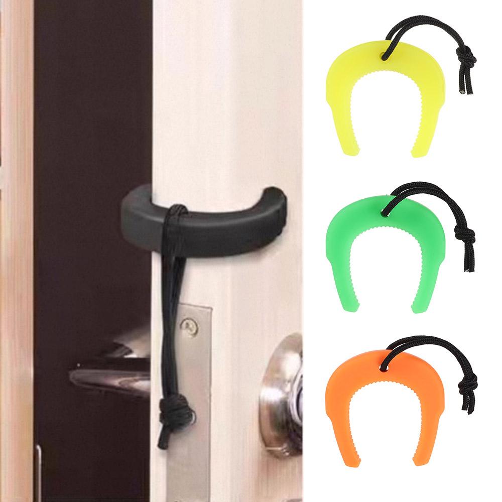 Door Stopper Rubber - ยางคุณภาพสูงประตู Jam Wedge นักผจญเพลิงเกียร์ยางประตูใช้งานง่ายประตู Stop Alarm