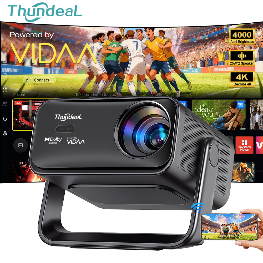 Home Improvement Videos - โปรเจคเตอร์ ThundeaL VIDAA TD99W 4K Full