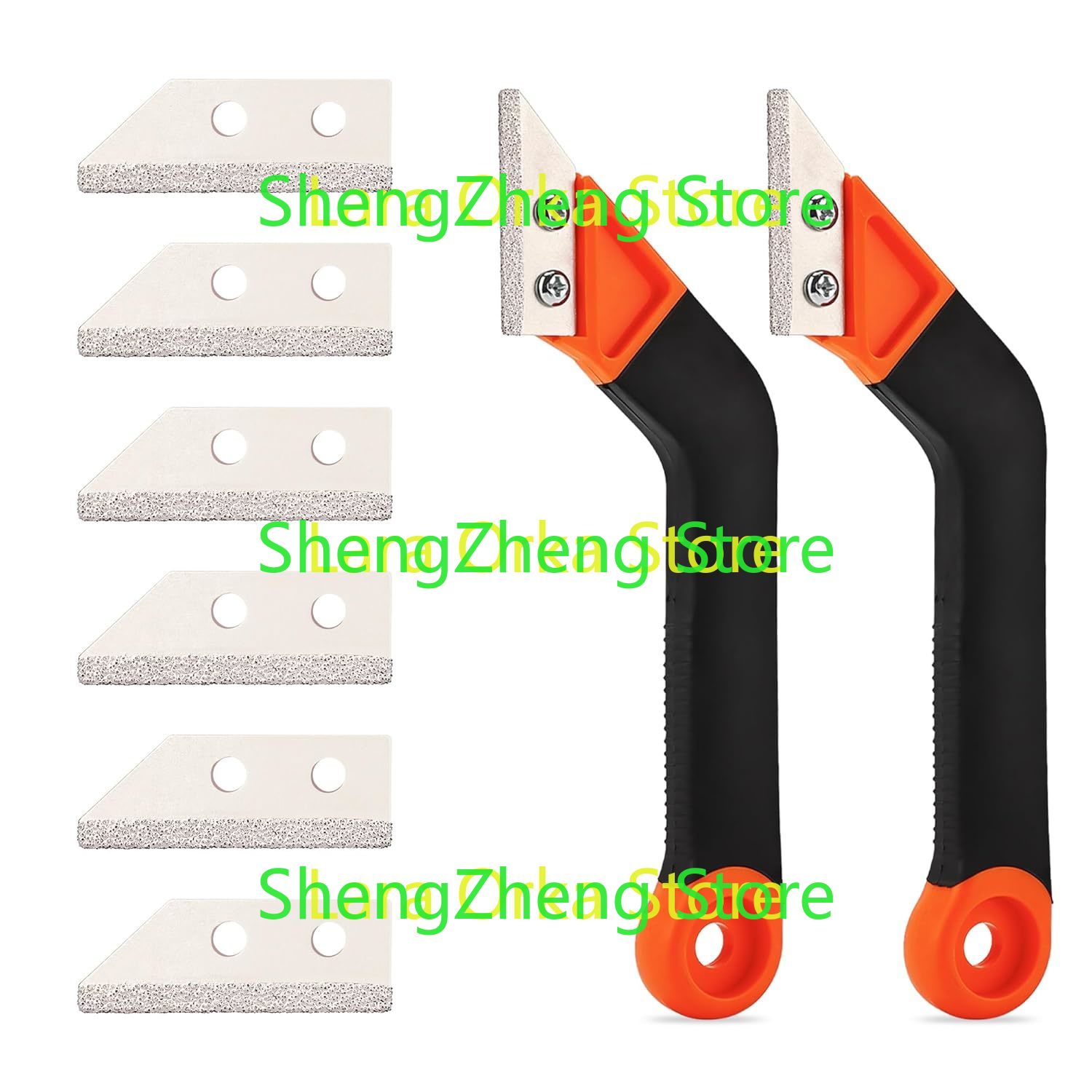Grout Saw Removal - 2 ชิ้น Grout Removal เครื่องมือ, เลื่อยยาวนานมุมกระเบื้อง