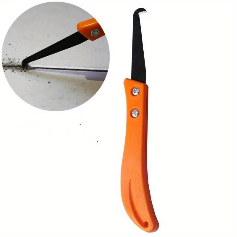 Tile Grout Repair - 10 ชิ้นกระเบื้อง Gap Repair เครื่องมือมีดตะขอมืออาชีพทําความสะอาดและกําจัดเก่า Grout