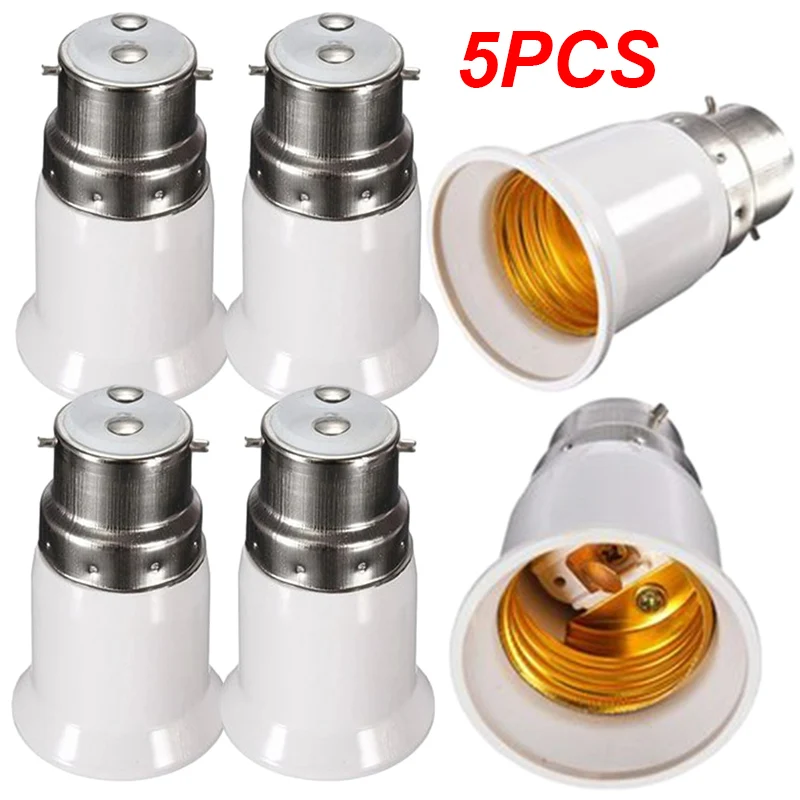 Home Improvement Expo - 1/5PCS B22 ถึง E27 หลอดไฟ LED