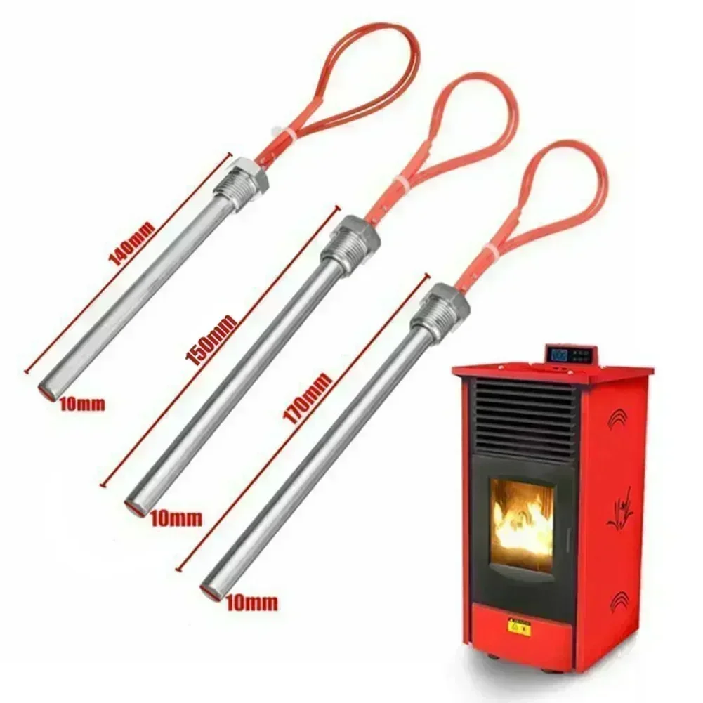 Home Improvement Hot Rod - หลอดทำความร้อนแบบใช้เม็ดไม้ 220V สำหรับเตาผิง เตาปิ้งย่าง อุปกรณ์เสริมสำหรับการปรับปรุงบ้าน