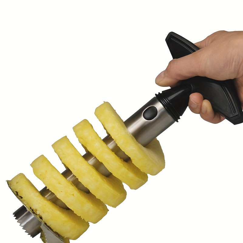 Home Improvement Help - เครื่องมือเตรียมสับปะรด ที่คว้านและหั่นในเครื่องเดียว ขนาด 9.4 นิ้ว พร้อมด้ามจับถนัดมือ