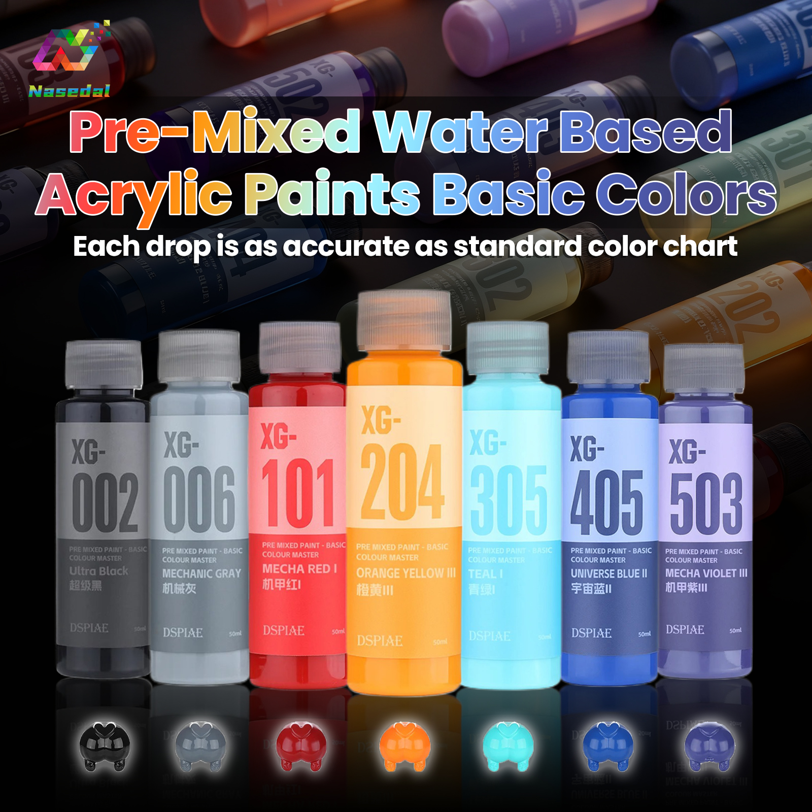 Spray Paint Primer - สีพ่นสำเร็จรูป DSPIAE XG Series 50 มล.