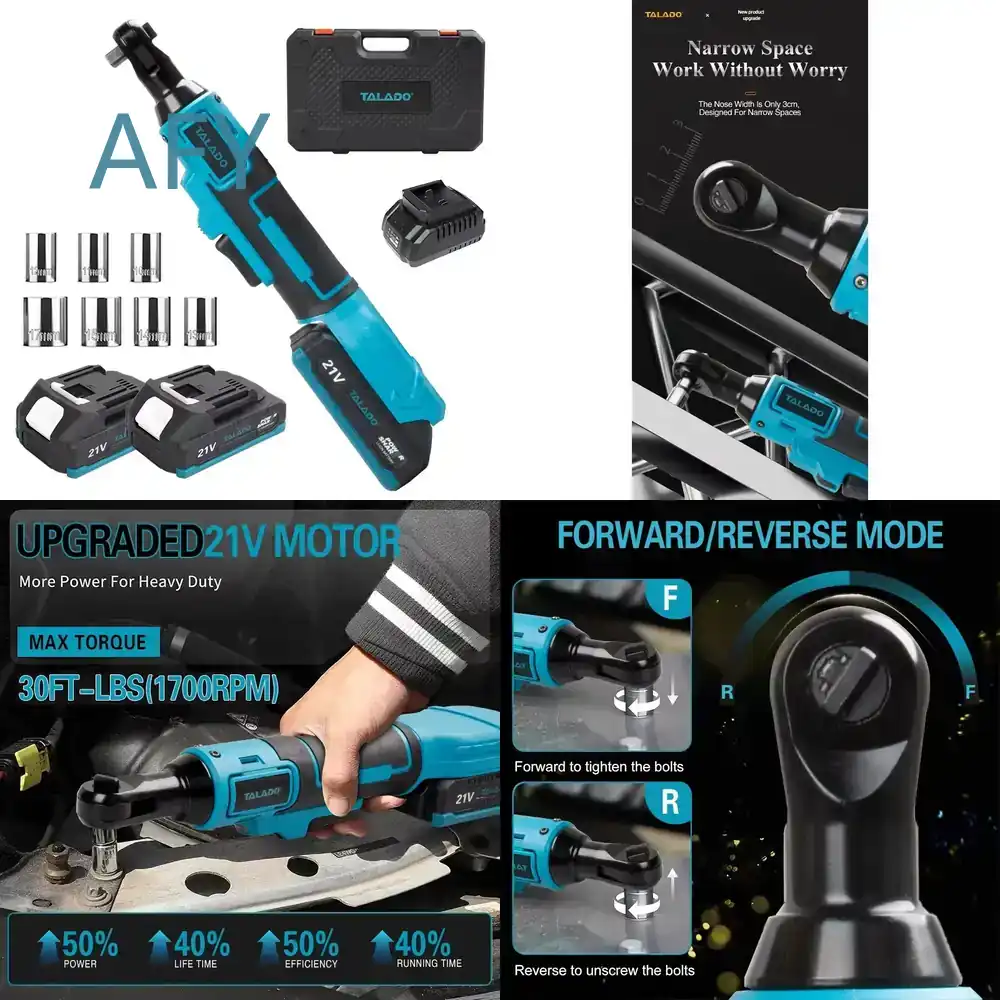 Lowe'S Home Improvement - ประแจวงล้อกำลังสูง 21V สำหรับเครื่องมือไฟฟ้า สำหรับงาน DIY สำหรับการปรับปรุงบ้าน
