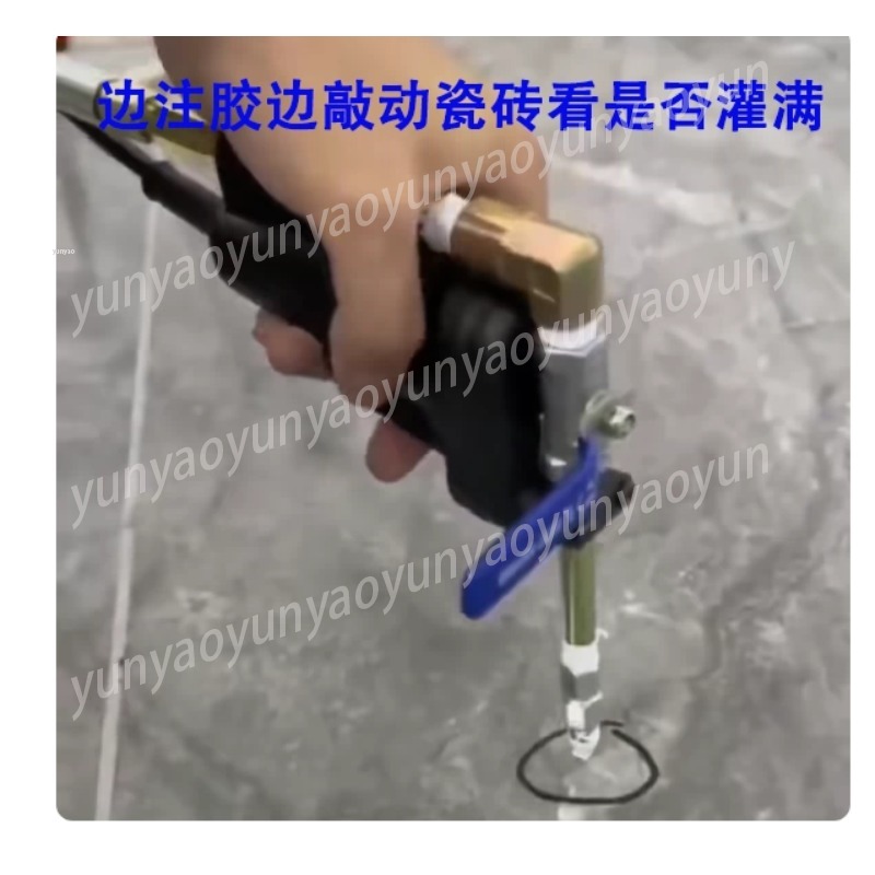Tile Grout Repair - ปืนยิงกาวแรงดันสูงสำหรับซ่อมแซมรอยแตกกระเบื้อง เครื่องมือเติมรอยแตกพื้นกระเบื้อง อุปกรณ์ซ่อมแซมบ้านสำหรับงานปรับปรุงประจำวัน
