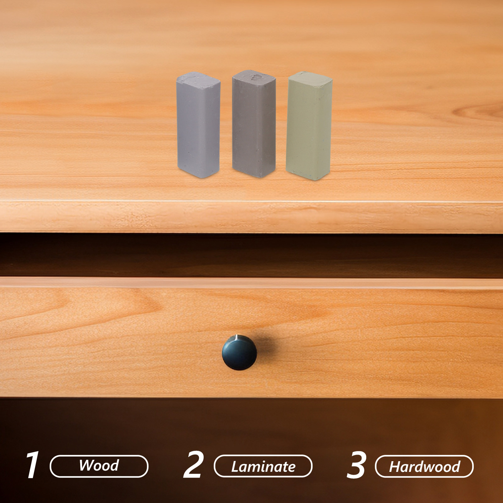 แท่งแว็กซ์ซ่อมเฟอร์นิเจอร์แบบแ - Wood Filler Stick บทวิจารณ์และราคา