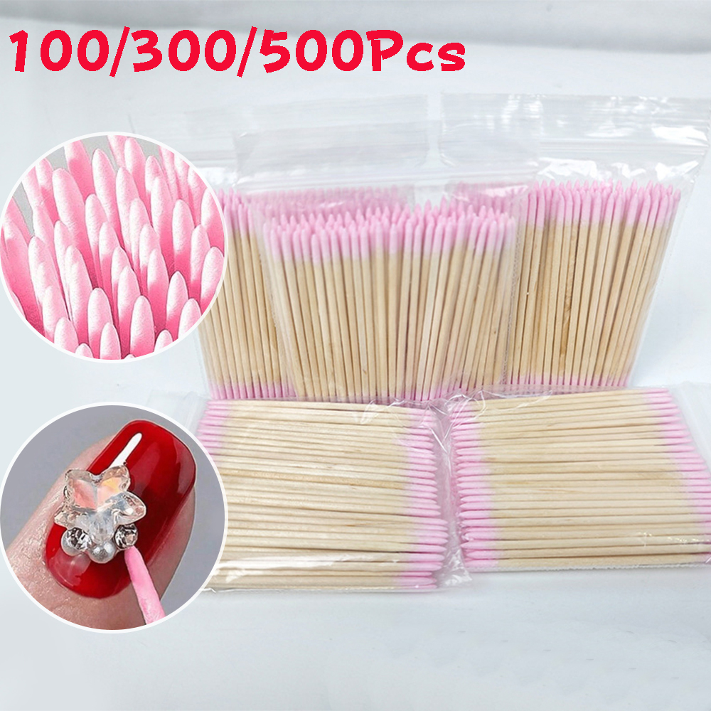 1000/500/300/100Pcs เล็บไม้ผ้า - Wood Filler Stick บทวิจารณ์และราคา
