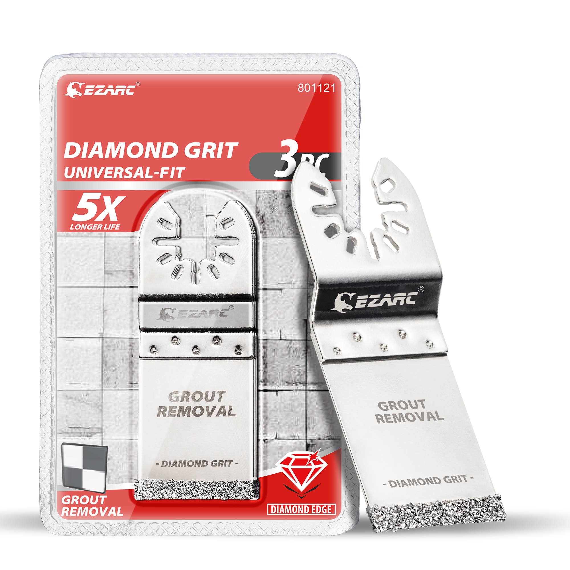 ใบเลื่อยเพชร EZARC 3 ชิ้น สำหร - Grout Saw Removal บทวิจารณ์และราคา
