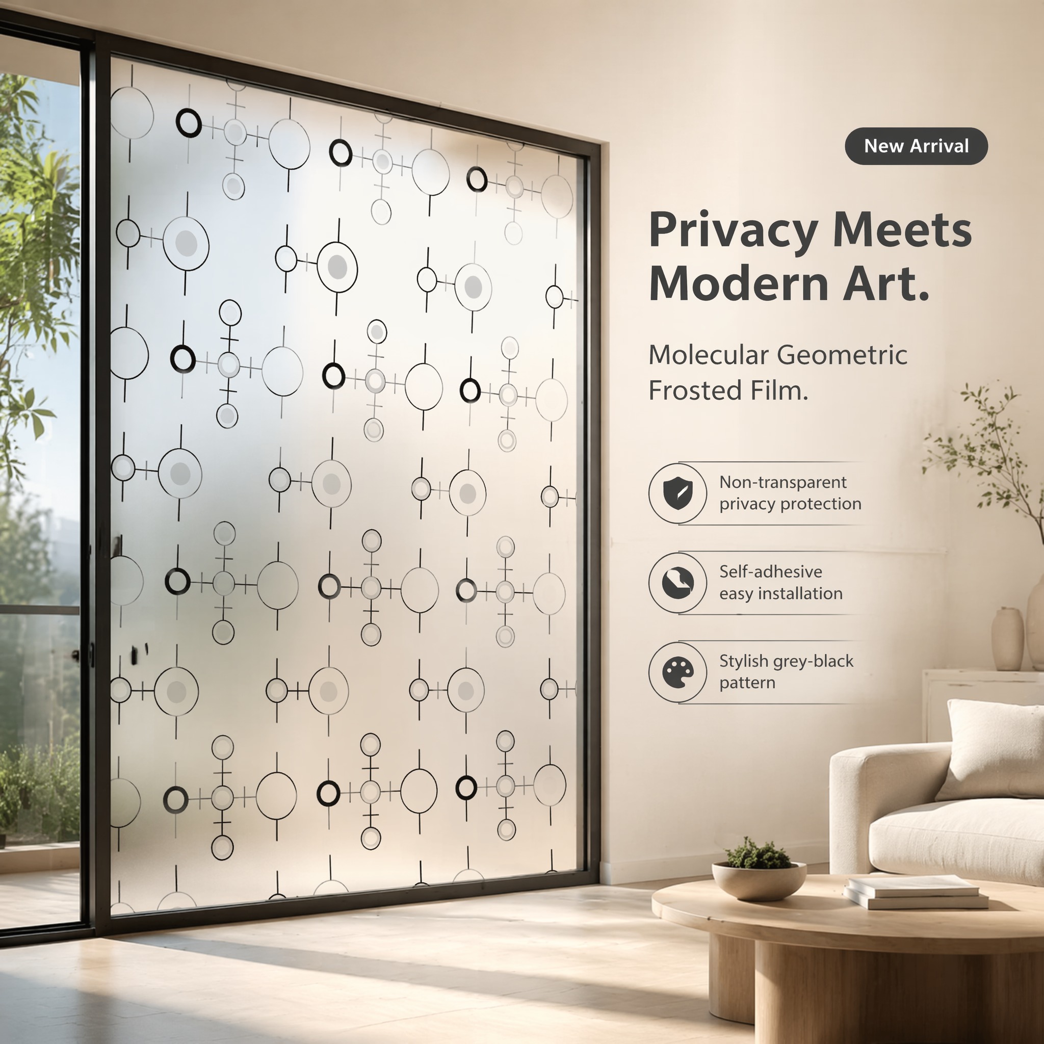 ฟิล์มติดกระจกแบบโมเลกุลาร์วงกล - Window Insulation Film บทวิจารณ์และราคา