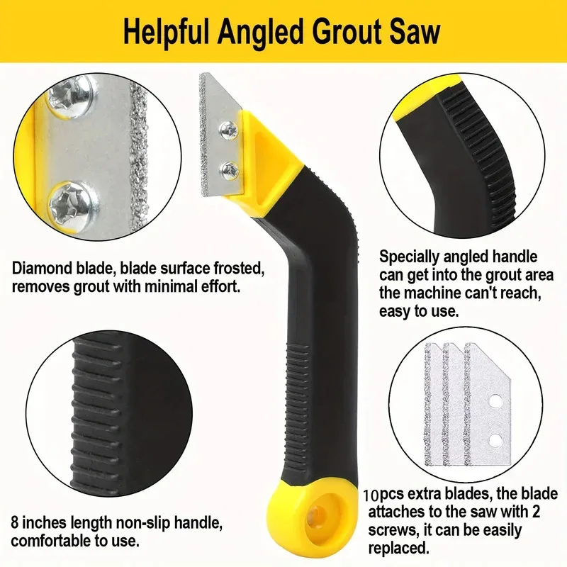 เครื่องมือเลื่อยตัดยาแนวกระเบื - Grout Saw Removal บทวิจารณ์และราคา
