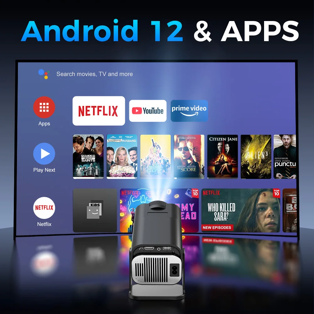 โปรเจคเตอร์ขนาดเล็ก Velec HY32 - Home Improvement Videos บทวิจารณ์และราคา