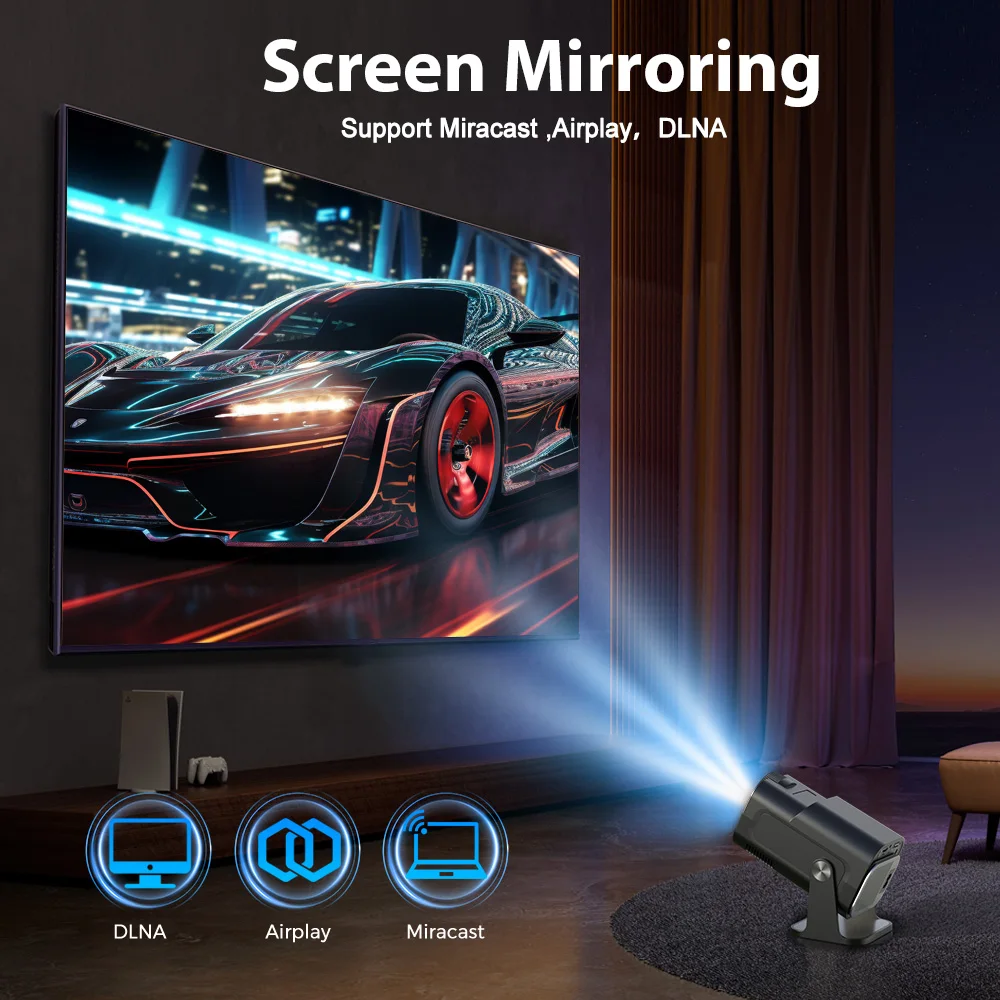 โปรเจคเตอร์ขนาดเล็ก Velec HY32 - Home Improvement Videos บทวิจารณ์และราคา