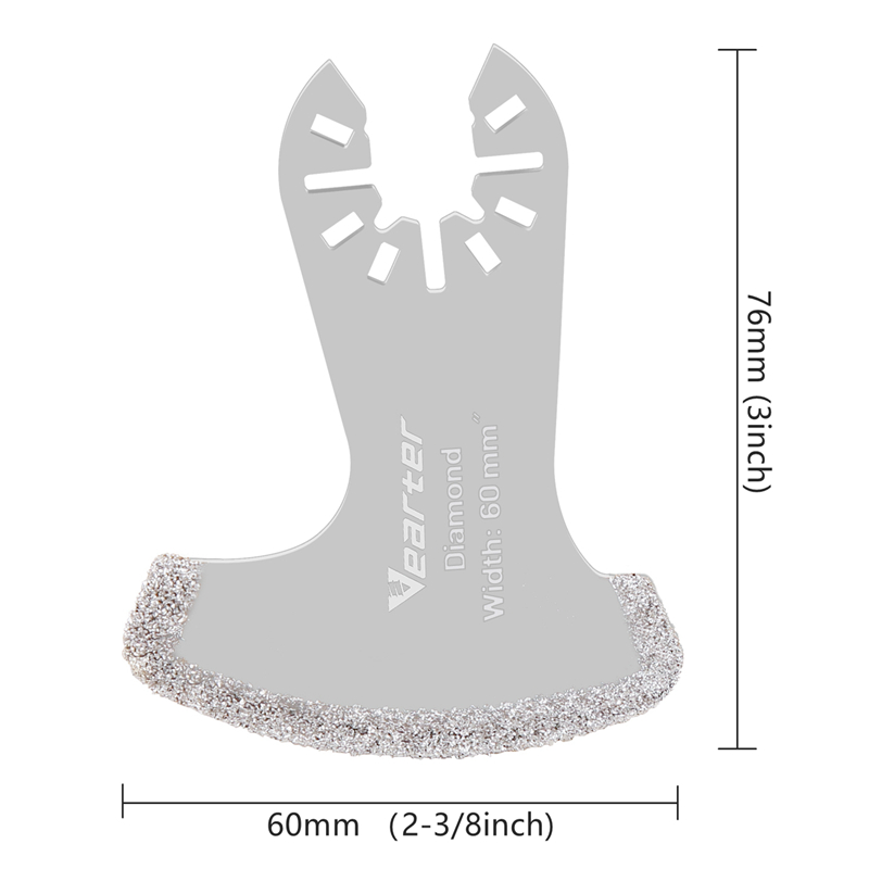 Vearter 2PC Electroplated Diam - Grout Saw Removal บทวิจารณ์และราคา