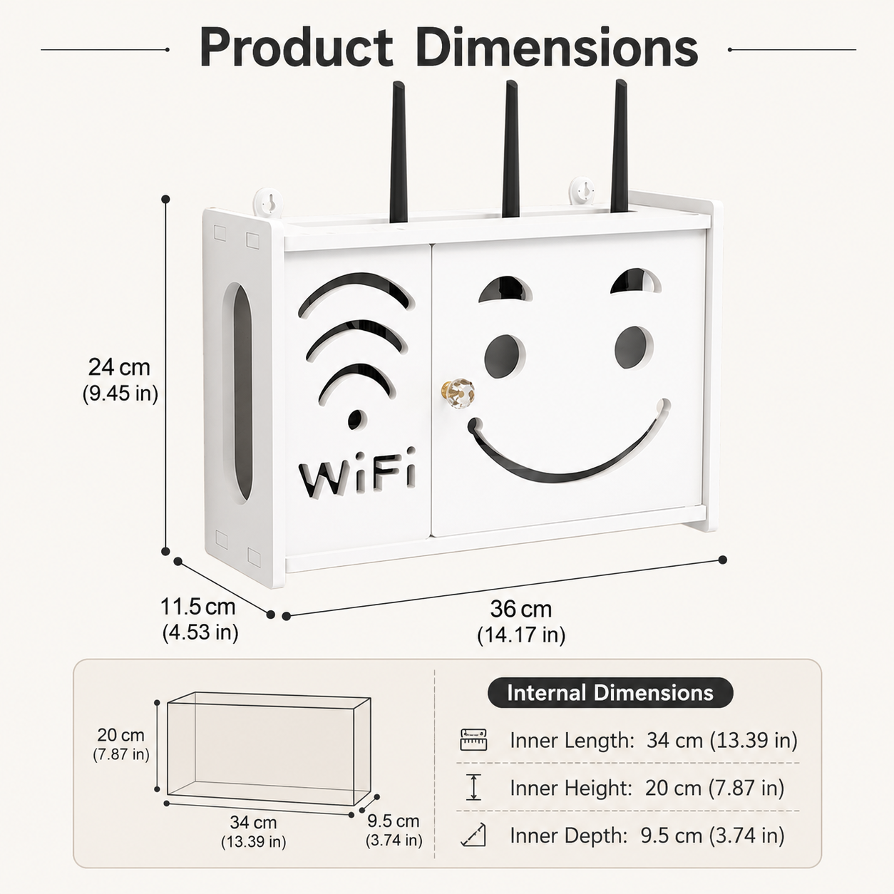 ตู้ป้องกันเราเตอร์ WiFi, กล่อง - Home Improvement Help บทวิจารณ์และราคา