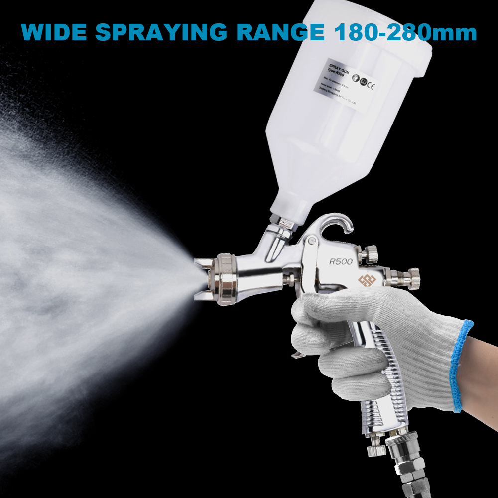 Rongpeng ปืนพ่น R500ลมแบบมืออา - Spray Paint Primer บทวิจารณ์และราคา