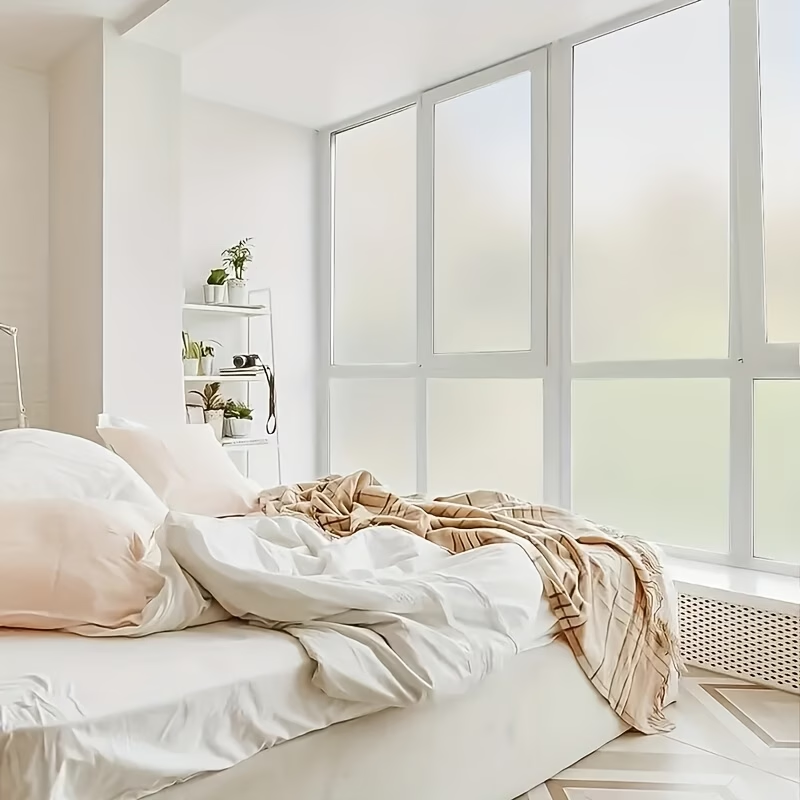 สติกเกอร์ติดกระจกกันความร้อนแบ - Window Insulation Film บทวิจารณ์และราคา