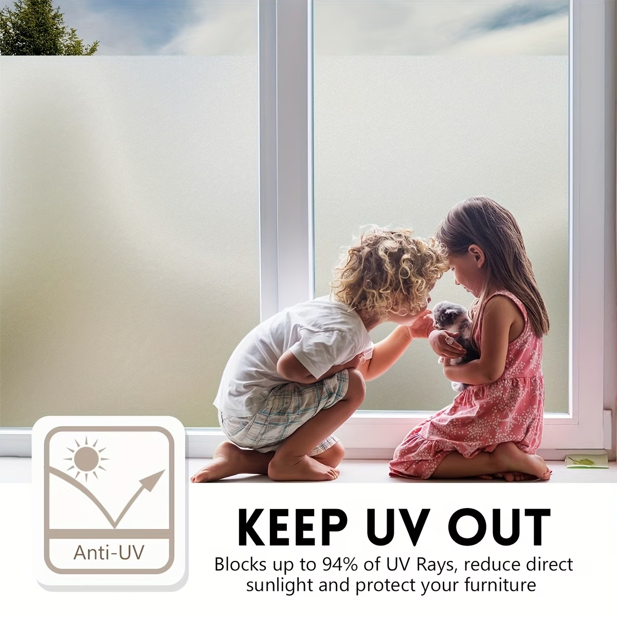 สติกเกอร์ติดกระจกกันความร้อนแบ - Window Insulation Film บทวิจารณ์และราคา