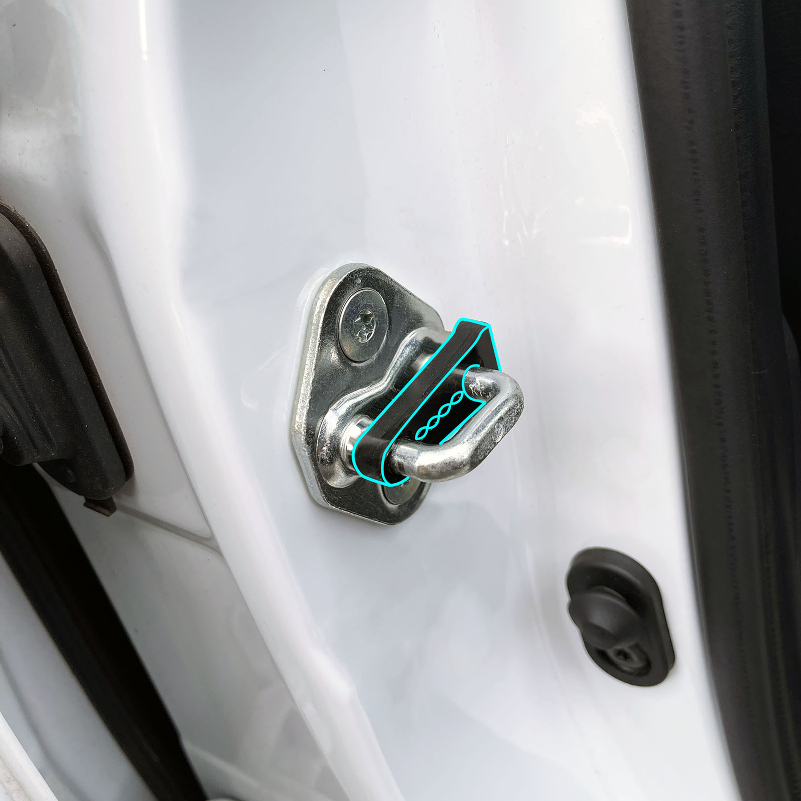 โช้คอัพยางสําหรับ Honda CRV CI - Door Stopper Rubber บทวิจารณ์และราคา