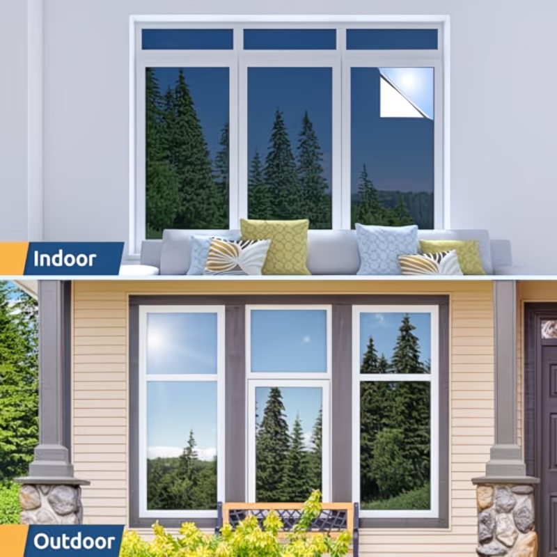 ฟิล์มกระจกสะท้อนแสงกันความร้อน - Window Insulation Film บทวิจารณ์และราคา