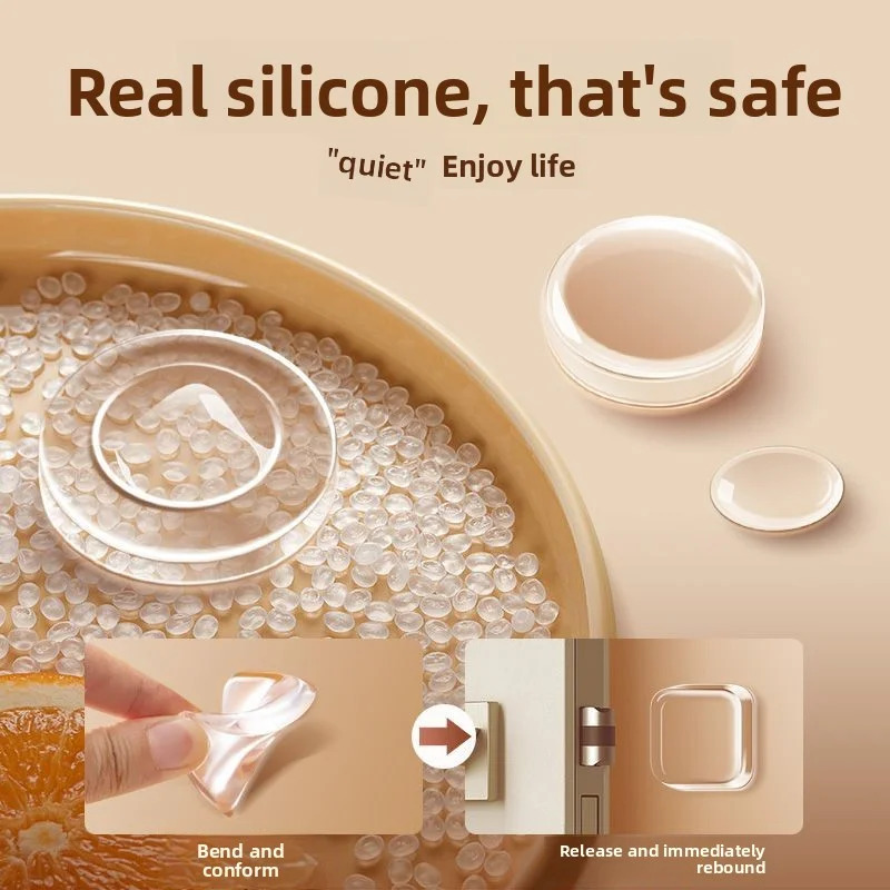 แผ่นกันกระแทกซิลิโคนสำหรับตู้  - Door Stopper Rubber บทวิจารณ์และราคา