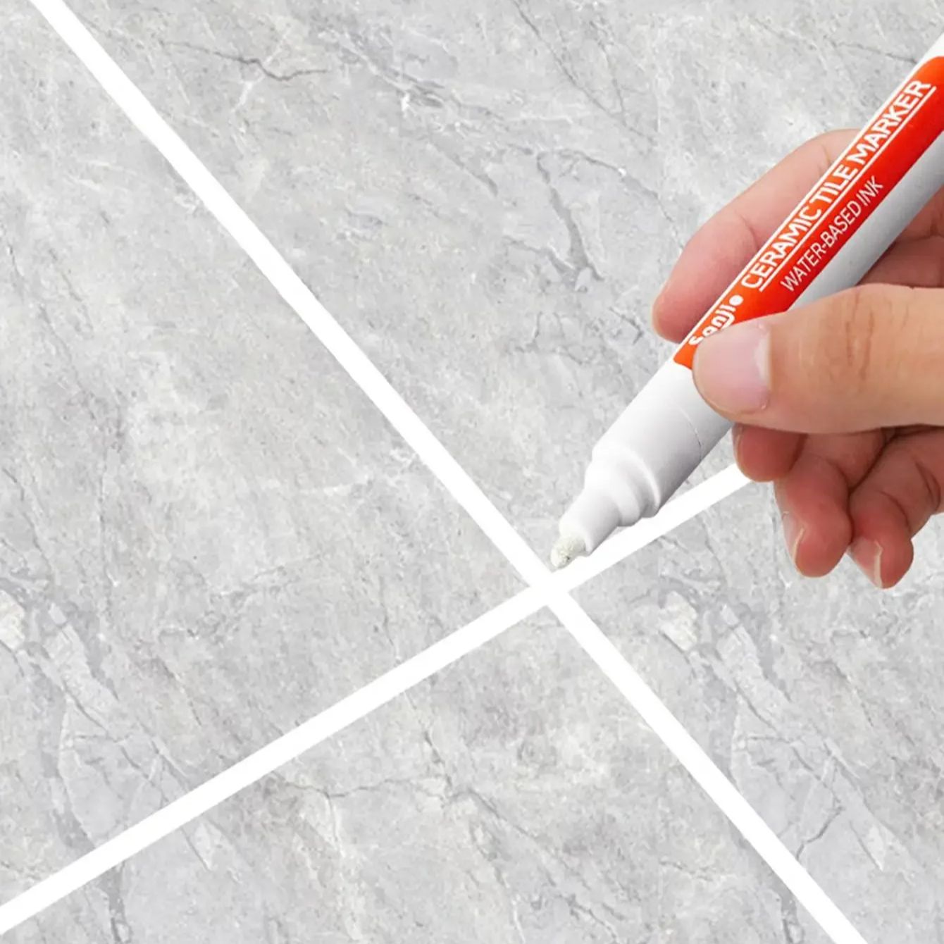 ปากกามาร์กเกอร์กันน้ำ 1/5/10 ช - Tile Grout Repair บทวิจารณ์และราคา