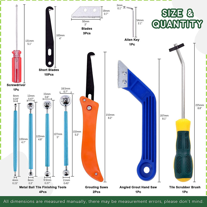 ชุดอุปกรณ์กำจัดยาแนวใบเลื่อยเล - Grout Saw Removal บทวิจารณ์และราคา