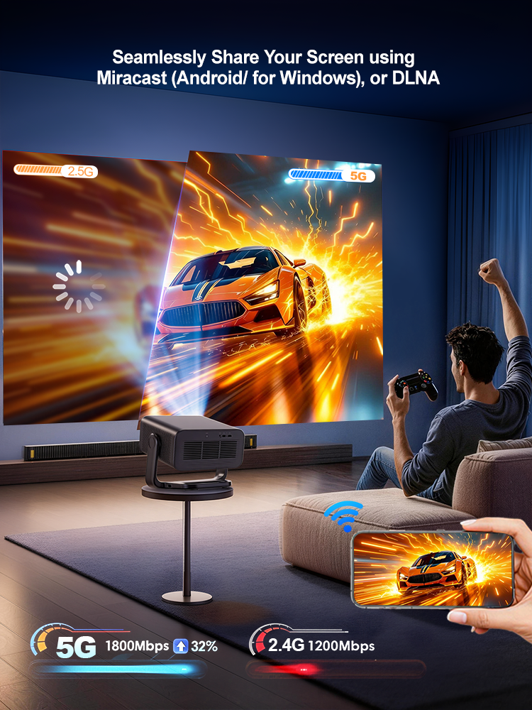 โปรเจคเตอร์ ThundeaL VIDAA TD9 - Home Improvement Videos บทวิจารณ์และราคา