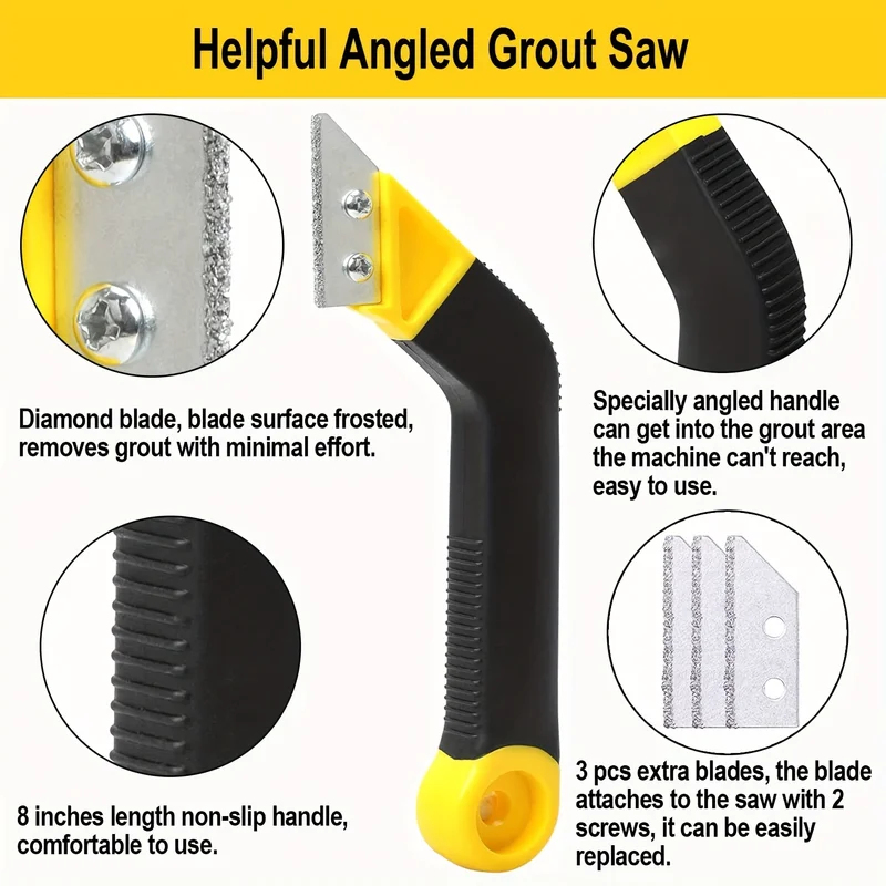 เครื่องมือเลื่อยตัดยาแนวกระเบื - Grout Saw Removal บทวิจารณ์และราคา