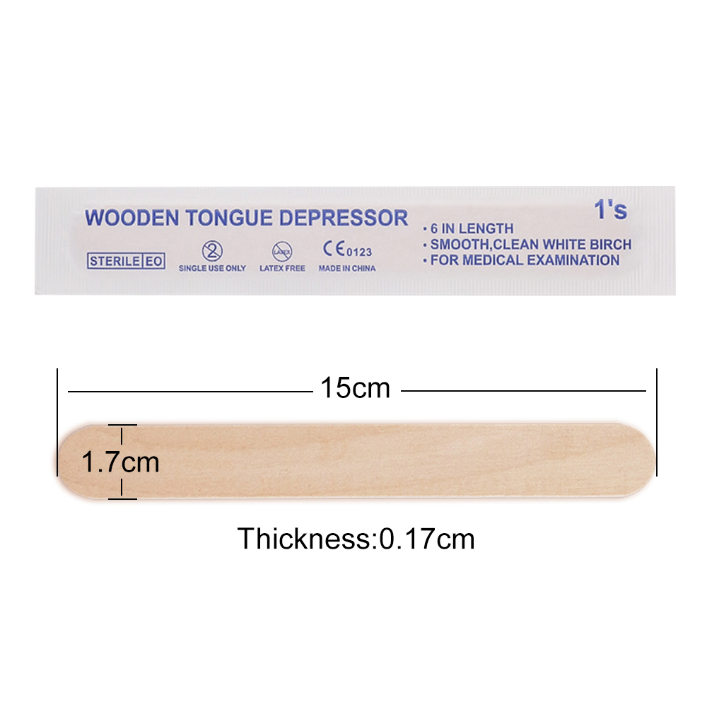 100/50/30/10PCS Tattoo Waxing  - Wood Filler Stick บทวิจารณ์และราคา