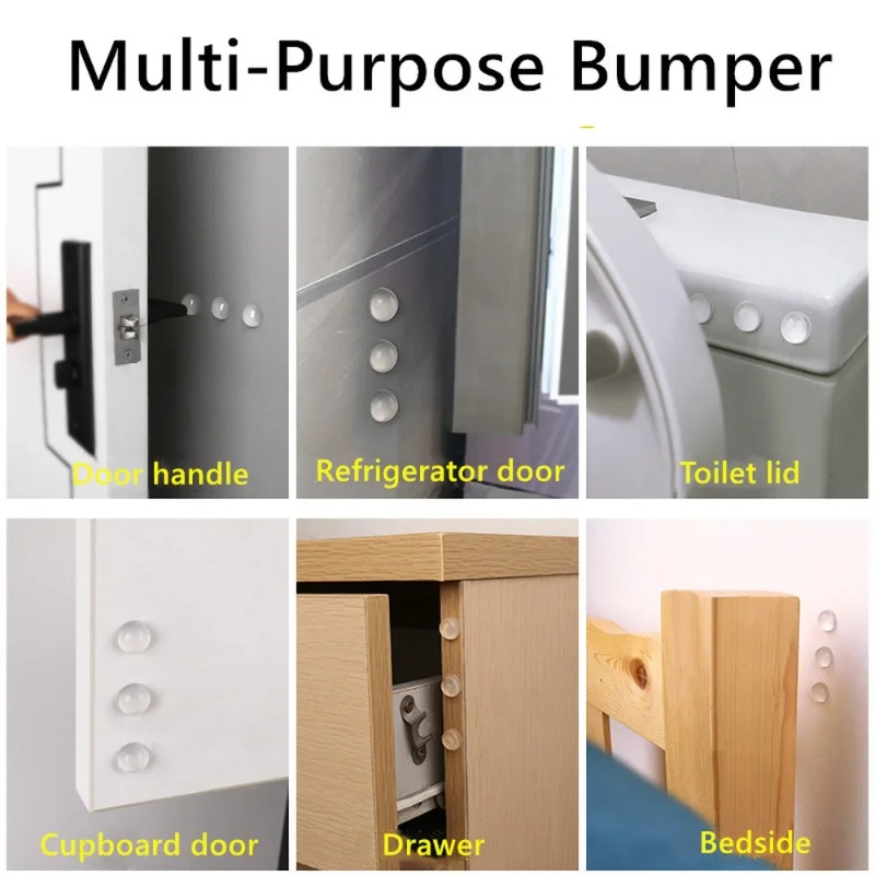 ตัวกันกระแทกประตูแบบติดเอง 100 - Door Stopper Rubber บทวิจารณ์และราคา
