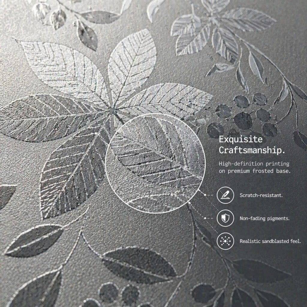 ฟิล์มติดหน้าต่างลายดอกไม้สีม่ว - Window Insulation Film บทวิจารณ์และราคา
