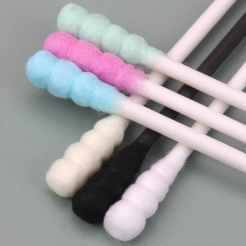 100Pcs Double Head ผ้าฝ้าย Swa - Wood Filler Stick บทวิจารณ์และราคา