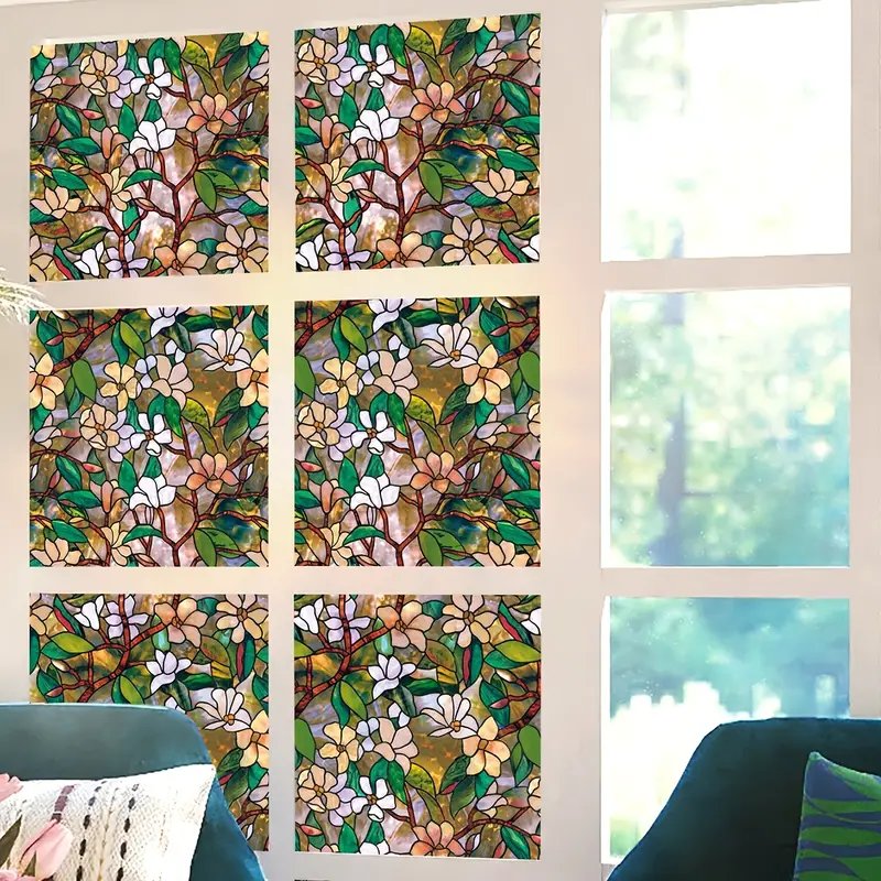 ฟิล์มติดกระจกแบบไฟฟ้าสถิตลายดอ - Window Insulation Film บทวิจารณ์และราคา