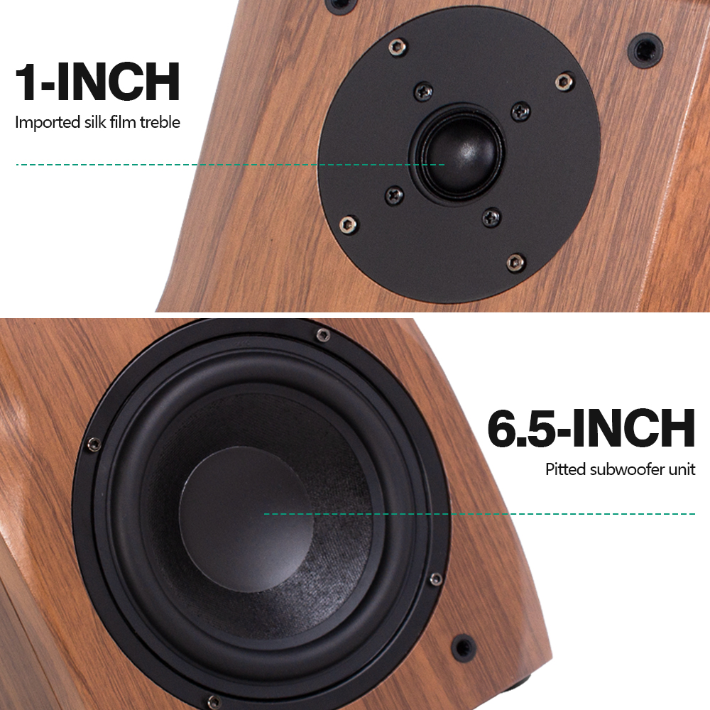 ลำโพงบุ๊คเชลฟ์ 6.5 นิ้ว HIFI 2 - Home Improvement Videos บทวิจารณ์และราคา