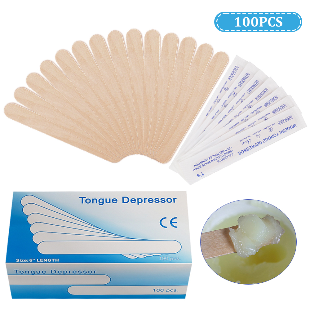 30/50/100/200PCS Disposable Ta - Wood Filler Stick บทวิจารณ์และราคา