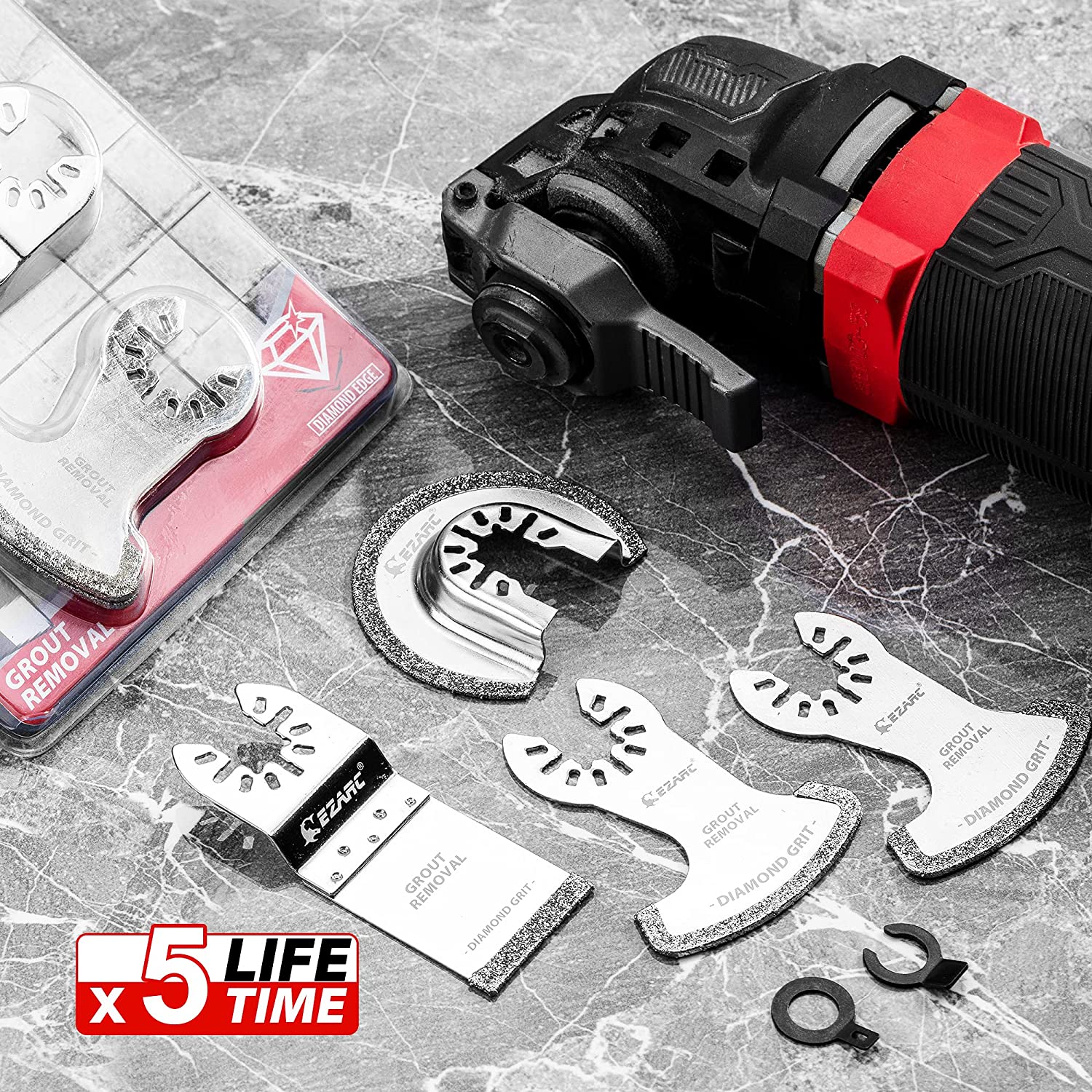 ชุดใบมีดตัดอเนกประสงค์ EZARC 4 - Grout Saw Removal บทวิจารณ์และราคา