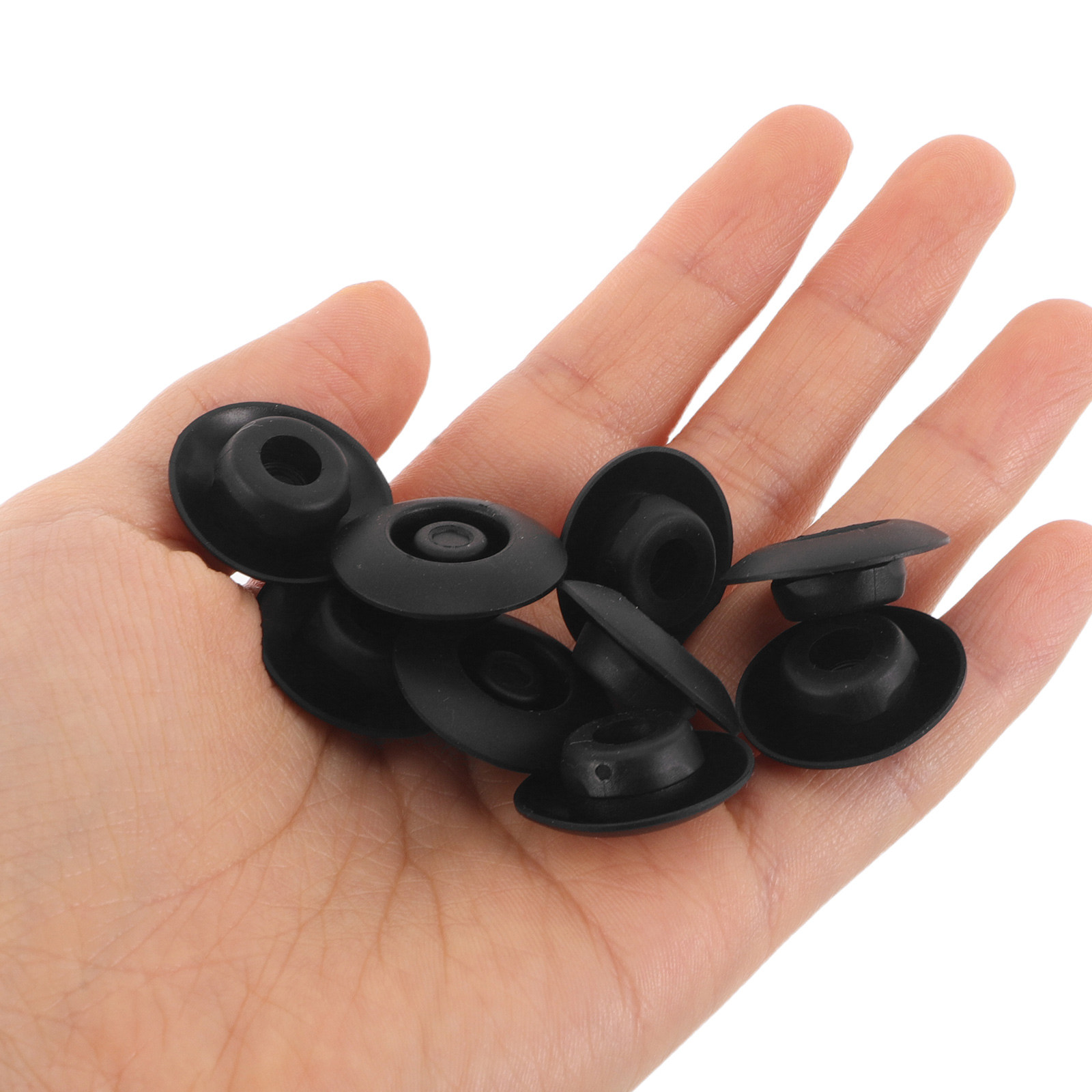 จุกยางปิดรู 24 ชิ้น สีดำ สำหรั - Door Stopper Rubber บทวิจารณ์และราคา