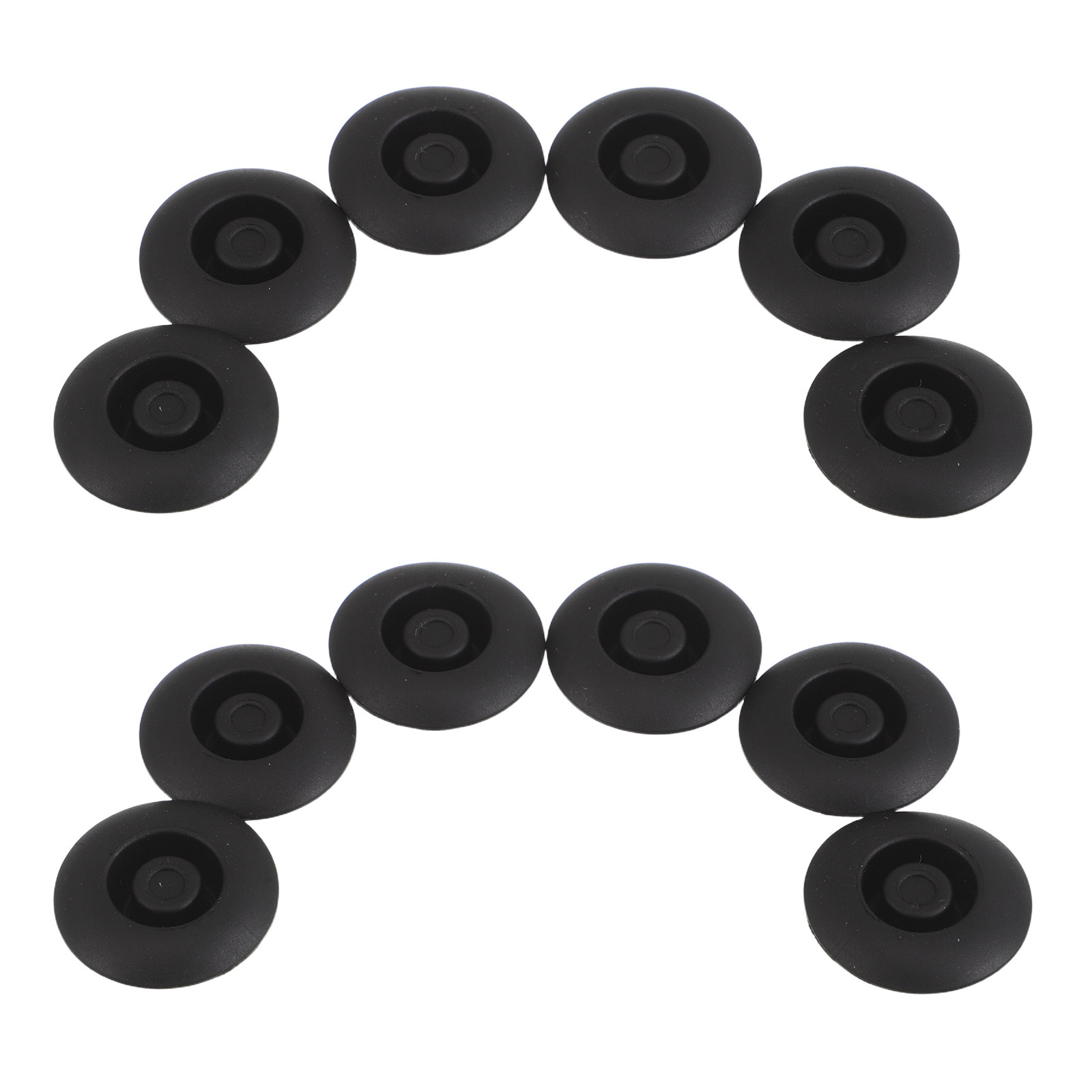 จุกยางปิดรู 24 ชิ้น สีดำ สำหรั - Door Stopper Rubber บทวิจารณ์และราคา