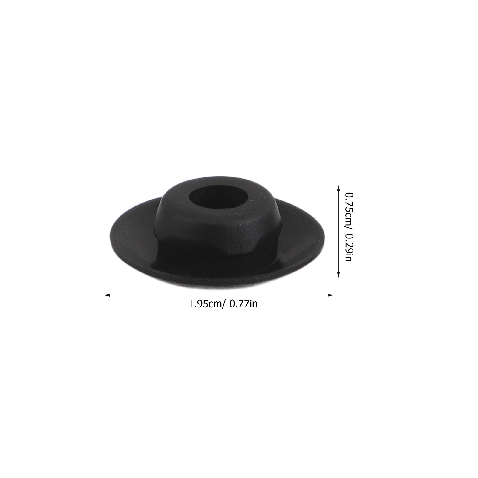 จุกยางปิดรู 24 ชิ้น สีดำ สำหรั - Door Stopper Rubber บทวิจารณ์และราคา