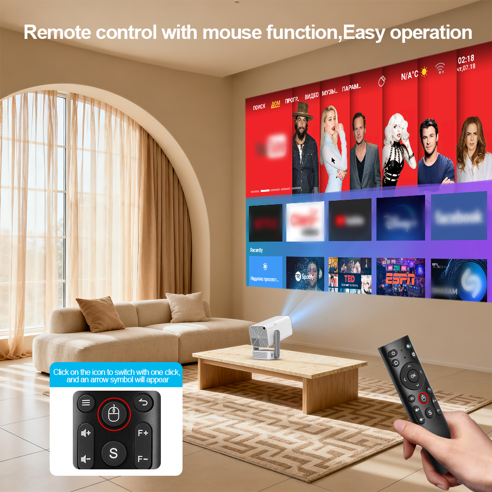 โปรเจคเตอร์ Full HD รุ่น TD80  - Home Improvement Videos บทวิจารณ์และราคา