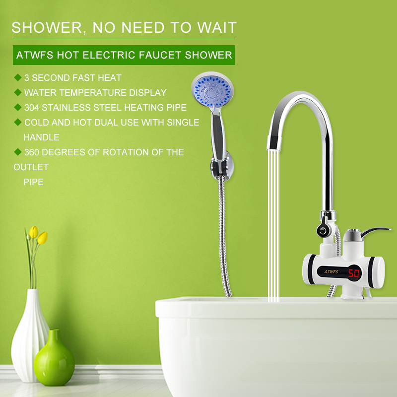 ATWFS 3000W เครื่องทําน้ําอุ่น - Home Improvement K&B Construction บทวิจารณ์และราคา