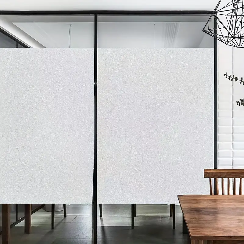 ฟิล์มตกแต่งกระจกฝ้าสีทึบสำหรับ - Window Insulation Film บทวิจารณ์และราคา