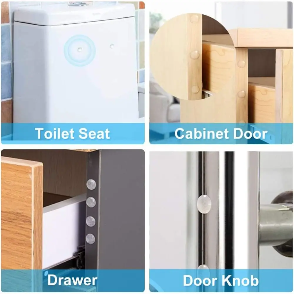 ตัวกันกระแทกประตูแบบใส ซิลิโคน - Door Stopper Rubber บทวิจารณ์และราคา
