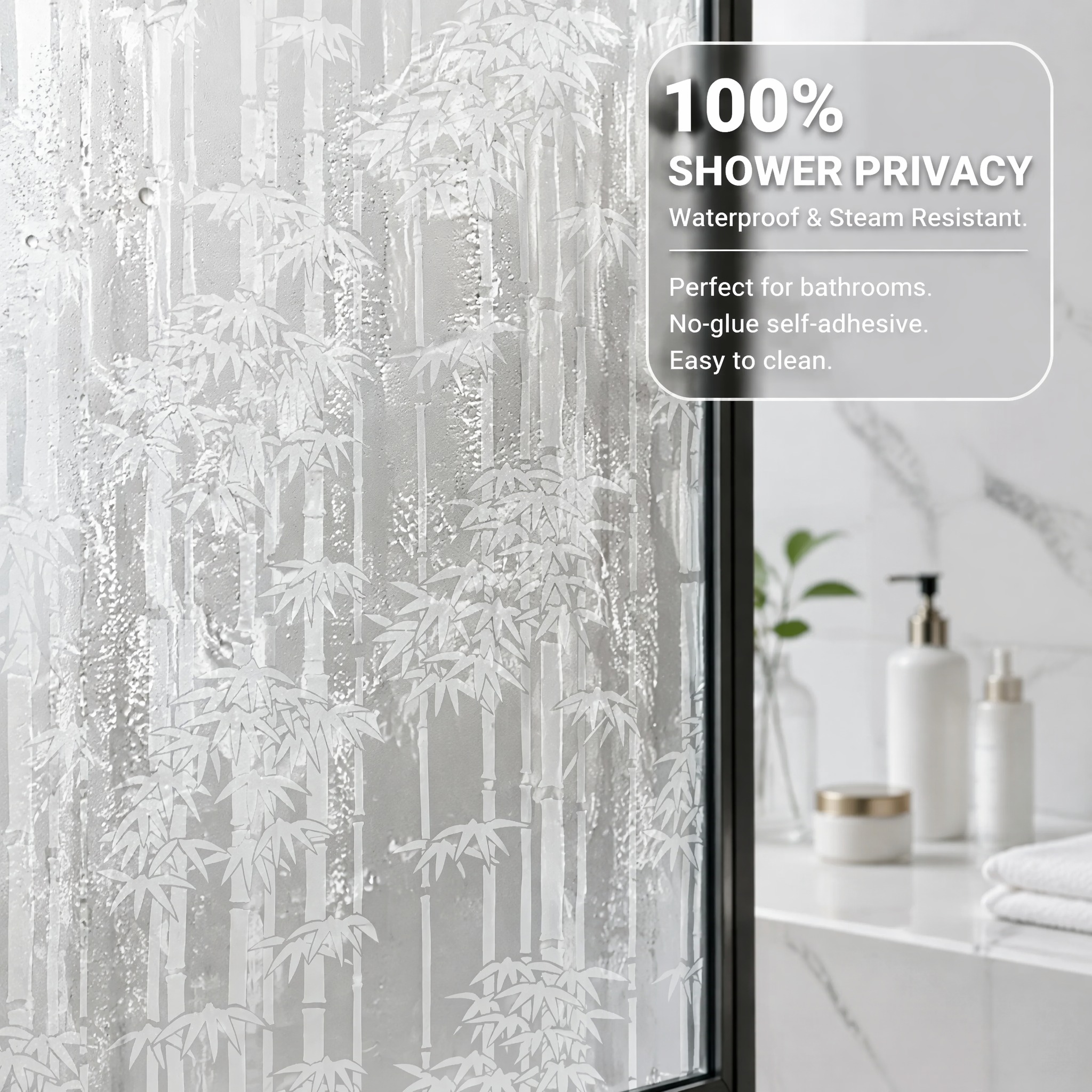 ฟิล์มติดกระจกไม้ไผ่แบบมินิมอล  - Window Insulation Film บทวิจารณ์และราคา