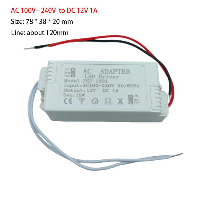 AC 100-240V To DC12V LED Drive - Home Improvement Expo บทวิจารณ์และราคา
