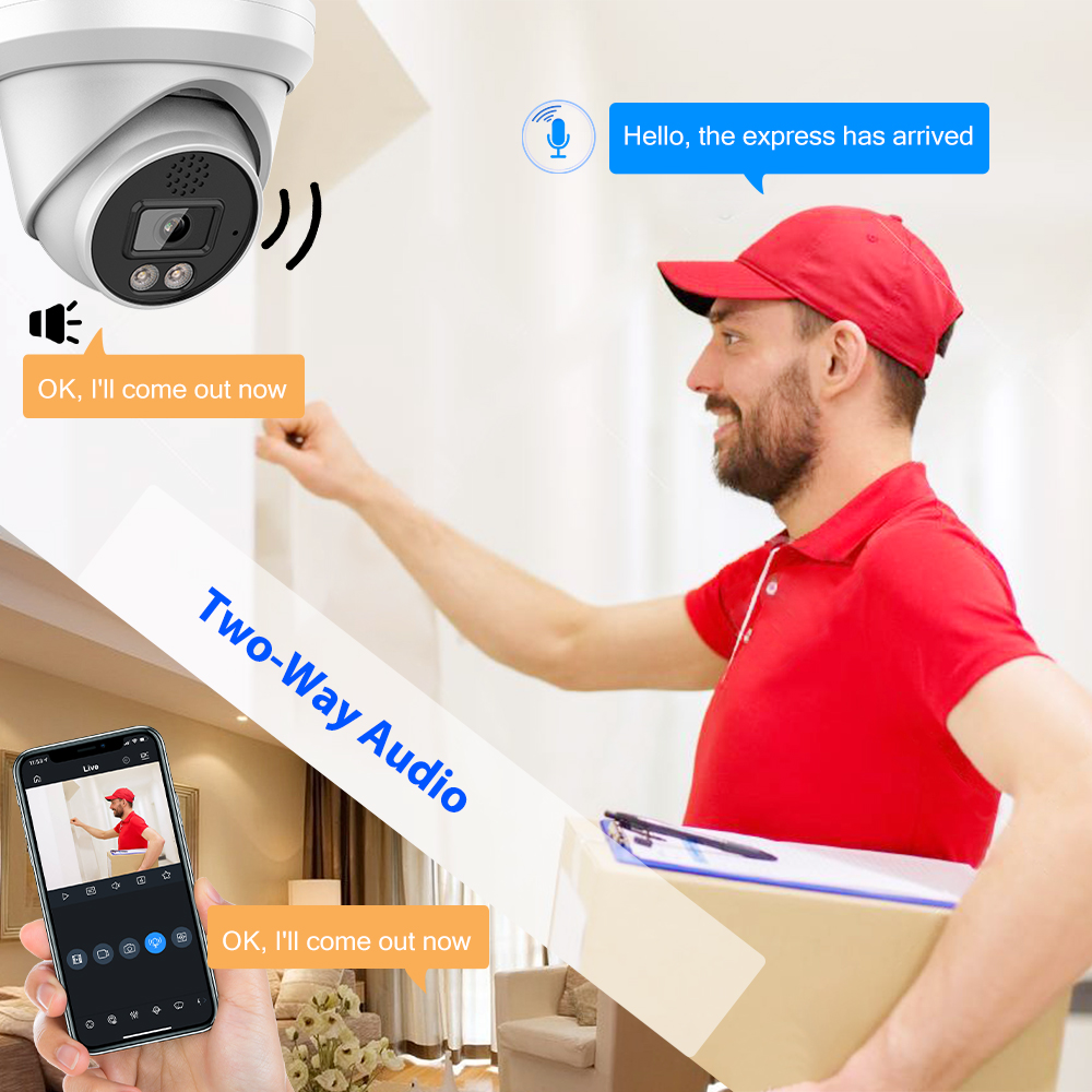 วิกิลิน 8MP กล้อง IP มองเห็นกล - Home Improvement Videos บทวิจารณ์และราคา