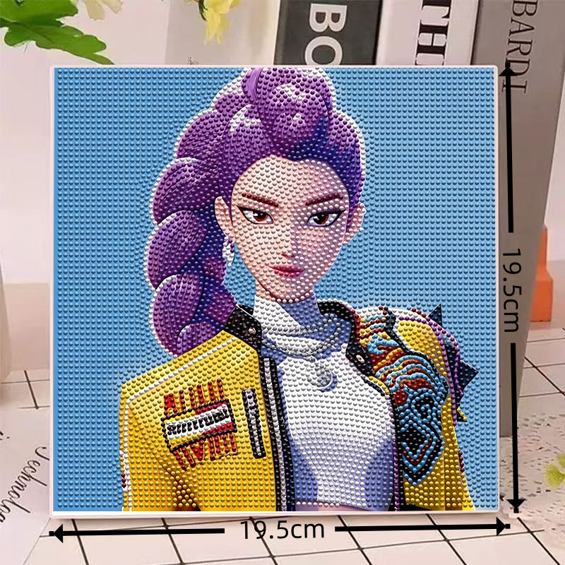 ชุดภาพวาดเพชร 5 มิติ ลายอนิเมะ - Home Improvement Help บทวิจารณ์และราคา